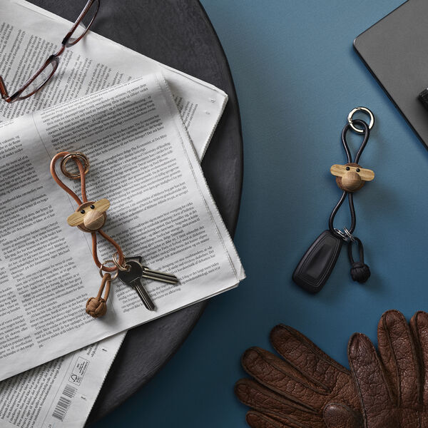 Ape nøkkelring, gull, Kay Bojesen Denmark