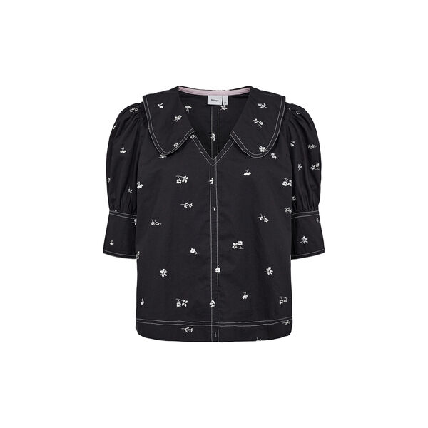 NUJULIET BLOUSE, caviar NUJULIET BLOUSE, caviar, NÜMPH