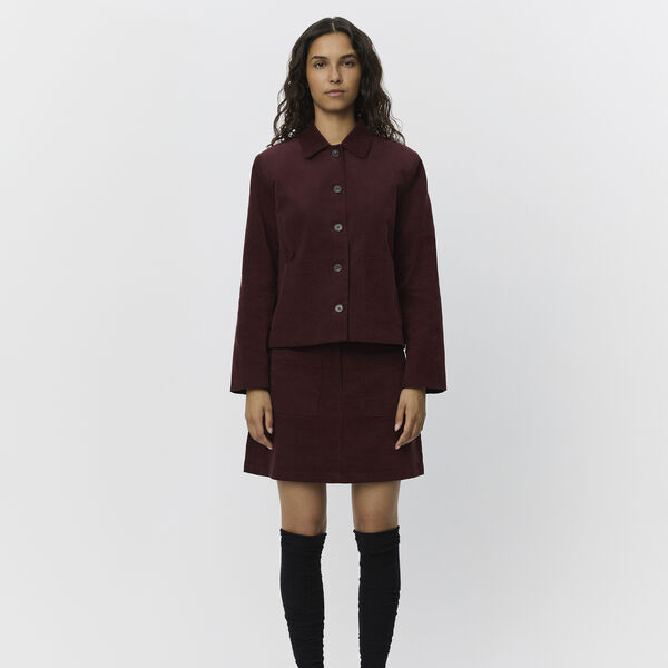 Leonasw Skirt, plum, Sofie Schnoor