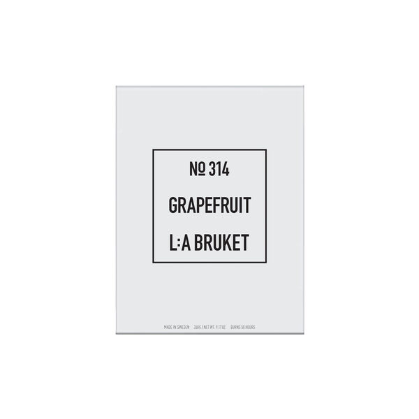 No. 314 lys, grapefrukt, L:a Bruket