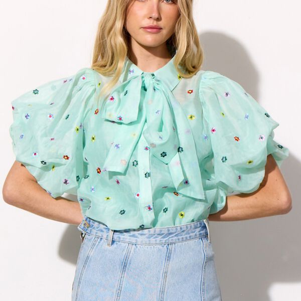 Lucia Shirt, mint, HUNK&Oslash;N