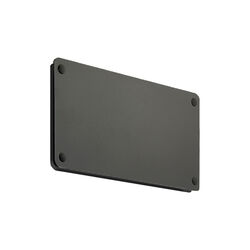 R&Oslash;RHAT navneplate, sort, LIGHT-POINT