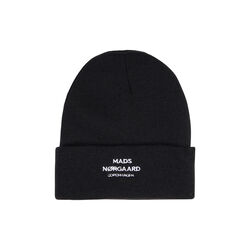 Isak Logo Ambas Beanie, black, Mads N&oslash;rgaard