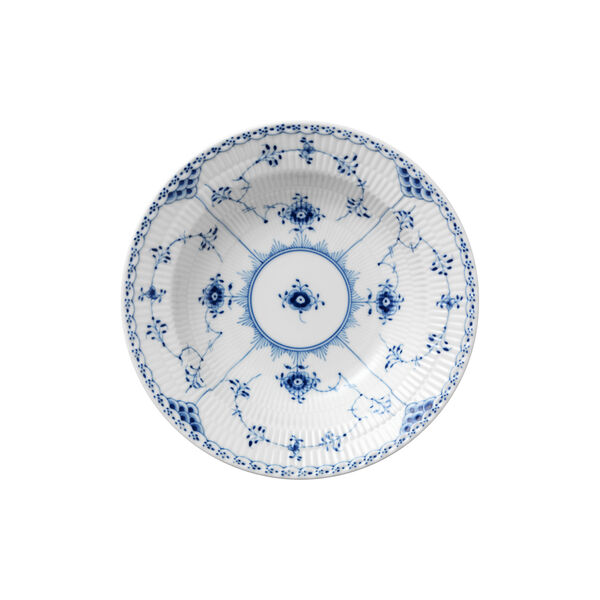 Musselmalt Halvblonde dyp tallerken, 21 cm Musselmalt Halvblonde dyp tallerken, 21 cm, Royal Copenhagen