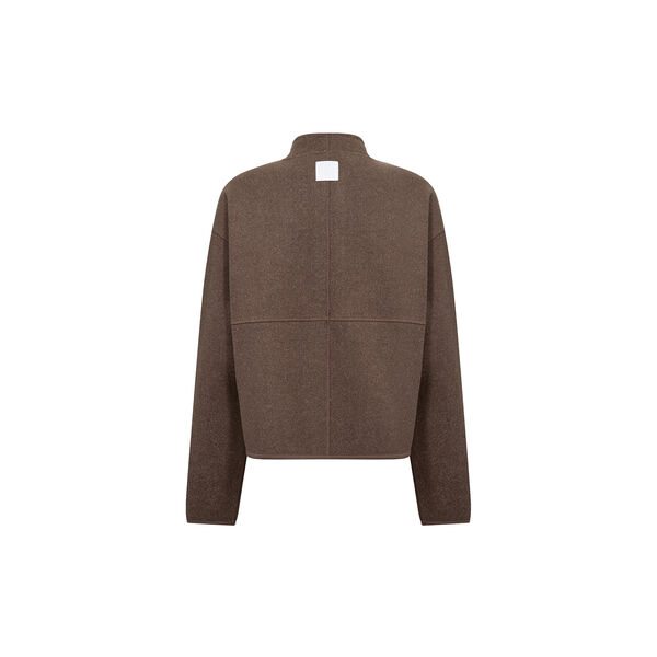 LR-SANNIE 1 Jacket, chocolate chip melange, Levet&eacute; Room