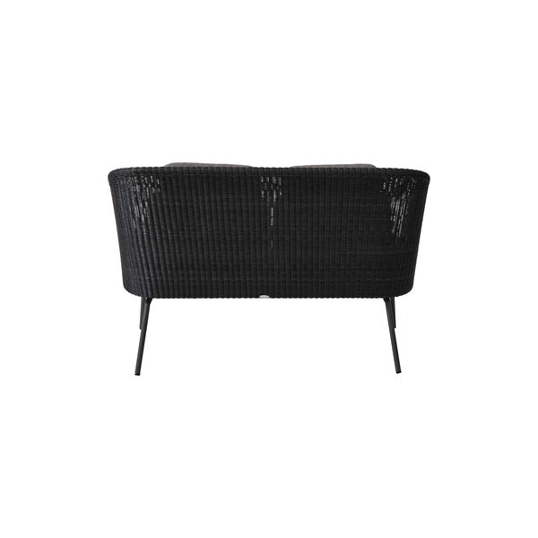 Mega spisestuebenk inkl. putesett, graphite/grey, Cane-line