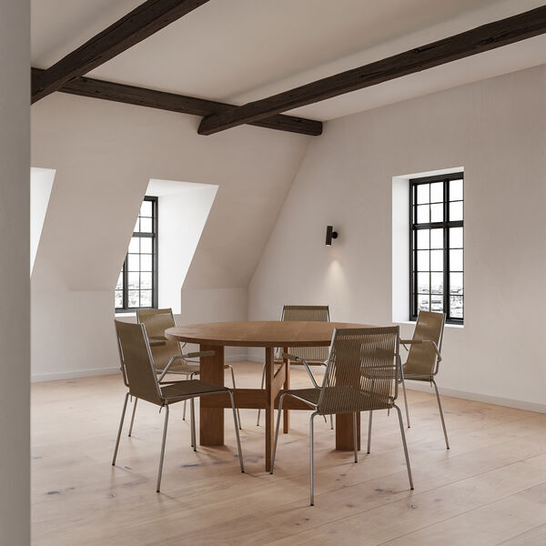Mio Table &Oslash;140, oiled oak, Thorup Copenhagen