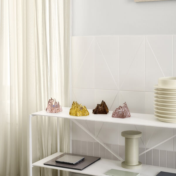 The Rock Lysestake, rosa, Kosta Boda