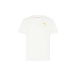 CFSUNDIN 0255 Tee with EMB., snow white, Casual Friday