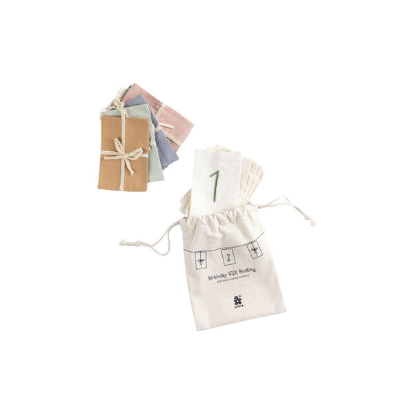 Birthday Gift Bunting, Sebra
