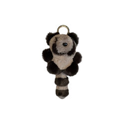 Raccoon veskevedheng, chocolate brown w/warm taupe, DARK department