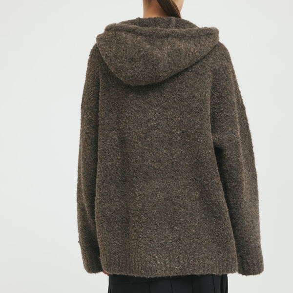 CharlieRS strikk Hoodie, asphalt, Résumé