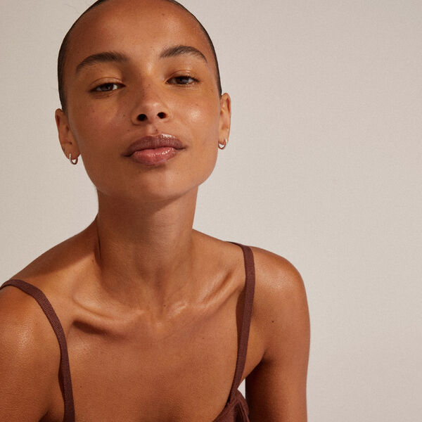 EBNA sm&aring; krystall hoops, s&oslash;lvbelagt, Pilgrim