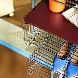 Panton Wire Top Panel, 07 black red, Montana Furniture