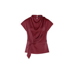 AcaciaBBTinja blouse, burgundy, Bruuns Bazaar