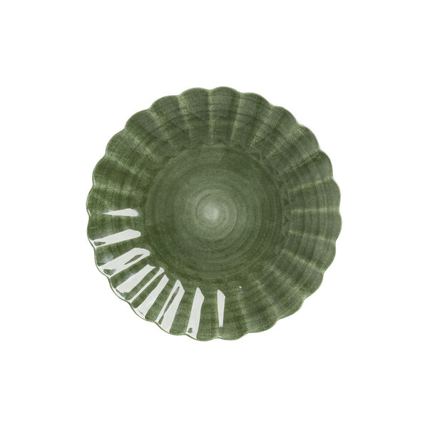 Oyster tallerken 28cm, forest green Oyster tallerken 28cm, forest green, Mateus