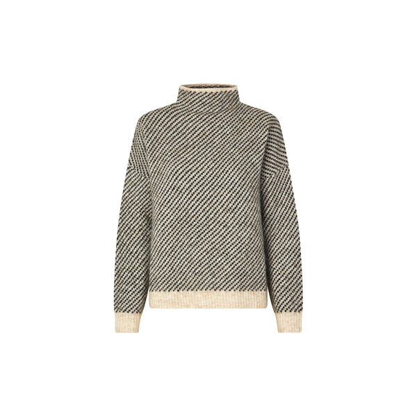 Capella strikket t-ringet hals, brazilian sand, Second Female