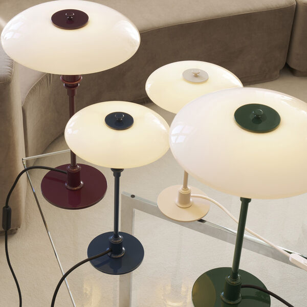 PH 2/1 Bordlampe, glossy beige, Louis Poulsen