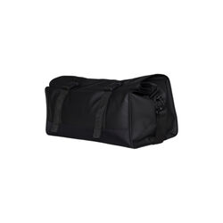 Buckle Rolltop Duffel, black, Rains