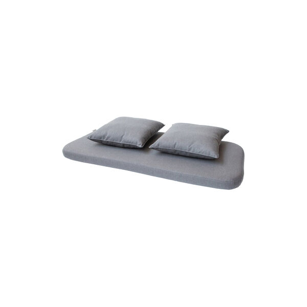 Putesett til Moments benk, grey, Cane-line