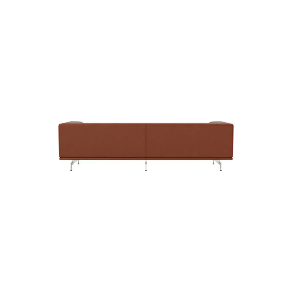 4511 Delphi Sofa, Cera 905/aluminium, Fredericia Furniture