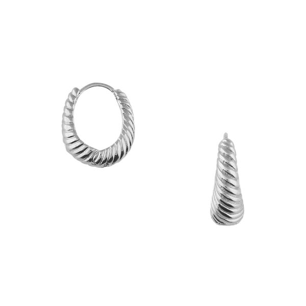 Rope Tapered Hoop &oslash;redobber, Orelia