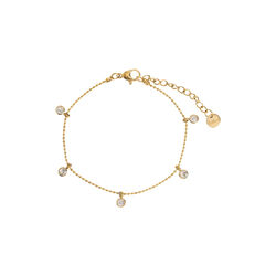 Anae - Crystal Chain armb&aring;nd, gull, timi of Sweden