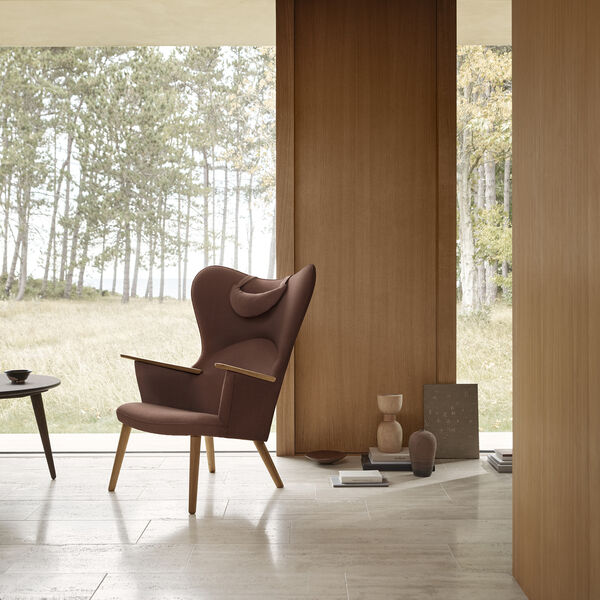 CH78 Mama Bear loungestol, umber 64260, Carl Hansen & S&oslash;n