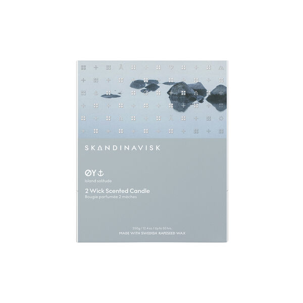&Oslash;Y 2 wick Scented Candle, Skandinavisk