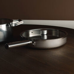 Glima Trakt&oslash;rpanne 28 cm, blank st&aring;l, VARGEN & THOR