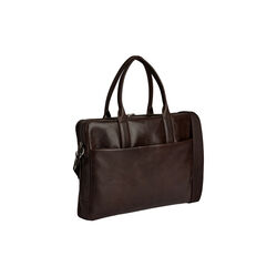 GrantMBG Laptop Bag, espresso brown, Markberg