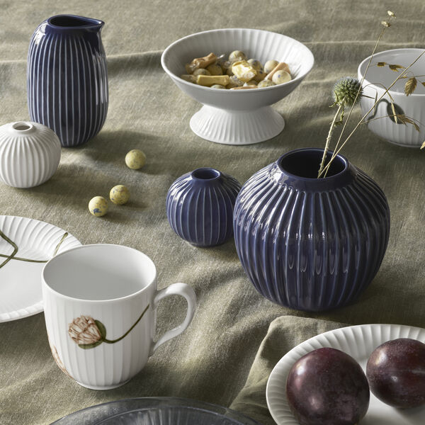 Hammershøi lysestake, indigo, Kähler