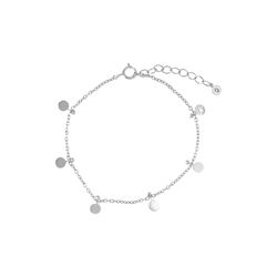 Mini Coin armb&aring;nd, s&oslash;lv, Hultquist Copenhagen