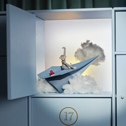 Abe mini, grå Abe mini, grå, Kay Bojesen Denmark