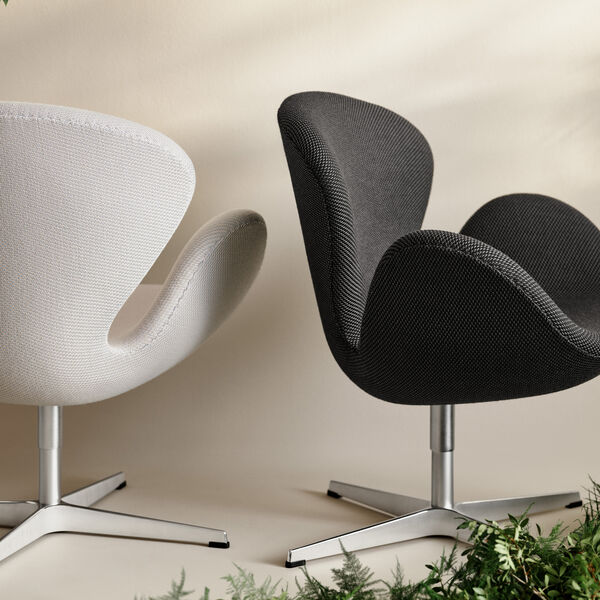 Swan™ 3320 Lounge Chair, grey/beige 0118, Fritz Hansen
