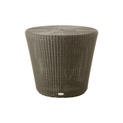 Kingston sidebord/skammel, mocca, Cane-line