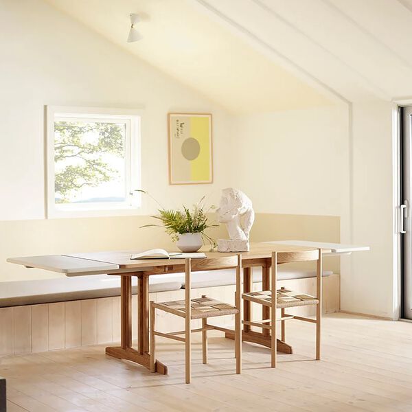 C64 Shaker illeggsplate, silk grey, FDB Møbler