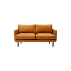 Emo 2-seter sofa, SemiAni Cognac/r&oslash;kt eik, Bruunmunch Furniture