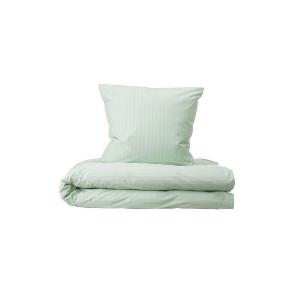 SUPIMA PINSTRIPE sengetøy, glass green SUPIMA PINSTRIPE sengetøy, glass green, Georg Jensen Damask