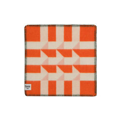 Kvam Sitteunderlag, Orange, R&oslash;ros Tweed