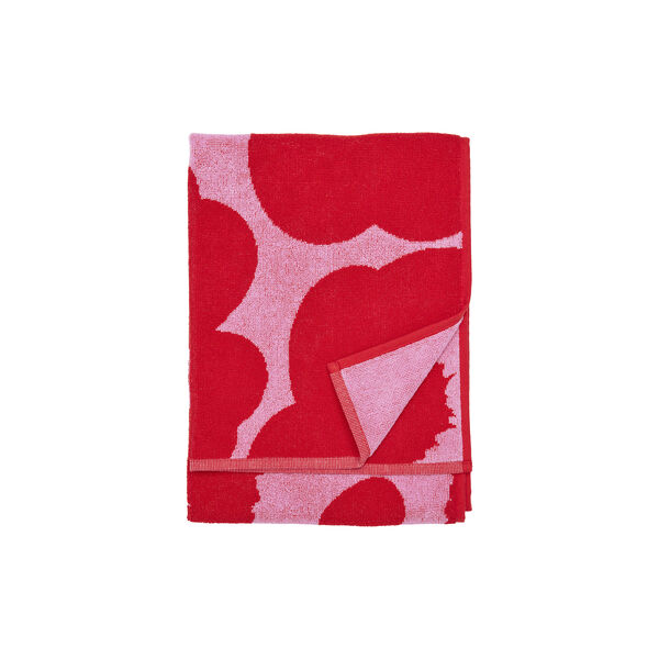 Unikko h&aring;ndkle, red/pink, Marimekko