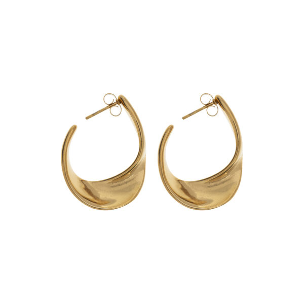 Mia - Statement Vintage Hoop øreringer, gull, timi of Sweden