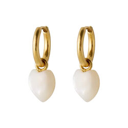 Ocean&nbsp;Heart&nbsp;Huggies, Pernille Corydon Jewellery