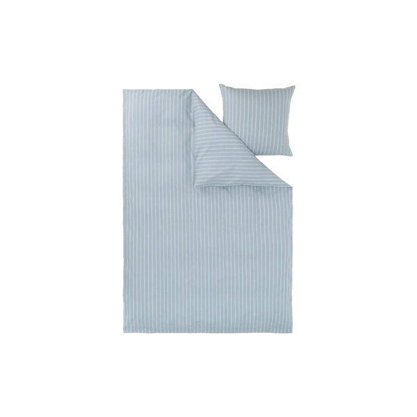 EVEN STRIPE senget&oslash;y, blue haze, Georg Jensen Damask