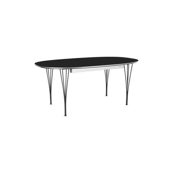 FH B619 Superellipse™ spisebord, sort, Fritz Hansen