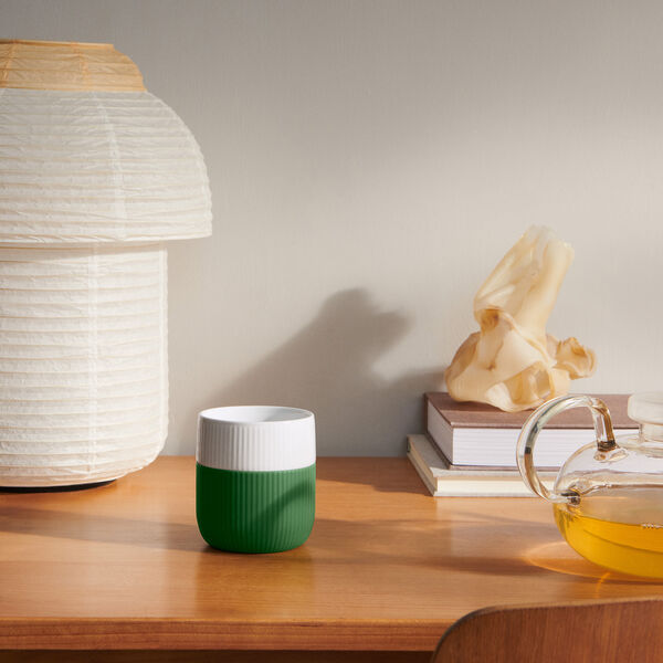 Riflet Contrast krus 35 cl, skoggr&oslash;nn, Royal Copenhagen