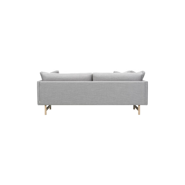 Calmo 2-seter sofa, m&oslash;rkegr&aring;/eik, Fredericia Furniture