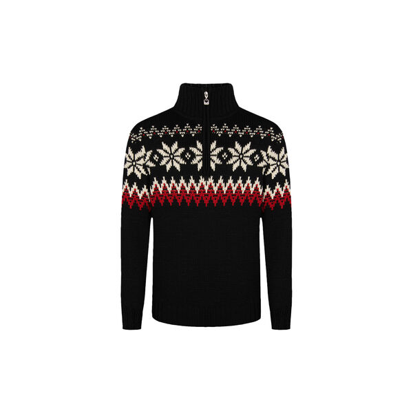 Myking Masc Sweater, navy offwhite lightcharcoal, Dale of Norway
