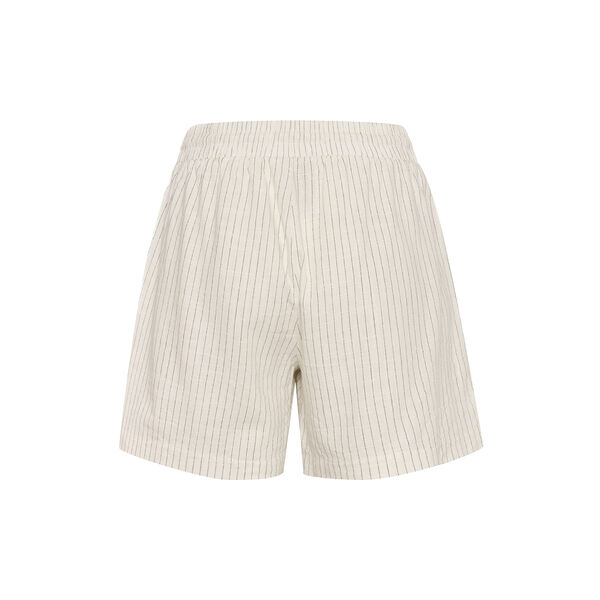 JannieMW shorts, snow white w. stripe, My Essential Wardrobe