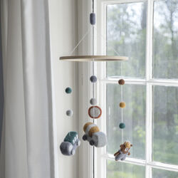 Busy Builders Baby Mobile, Sebra